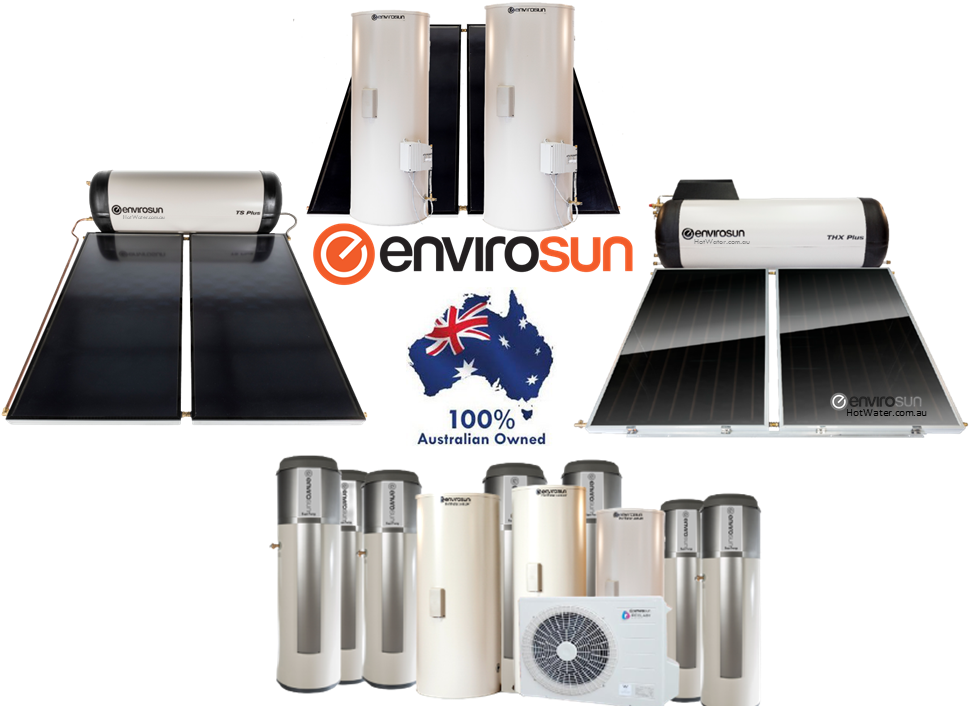 Envirosun solar hot water systems